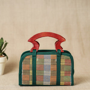 Madur Grass Cosmetic Bag /Toilet pouch of Midnapur - iTokri.com