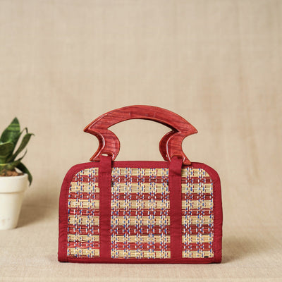 Madur Grass Cosmetic Bag /Toilet pouch of Midnapur - iTokri.com