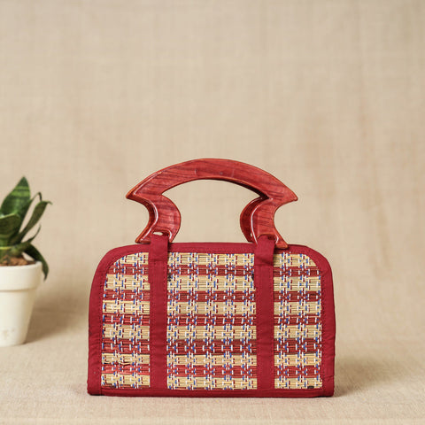 Madur Grass Cosmetic Bag /Toilet pouch of Midnapur - iTokri.com