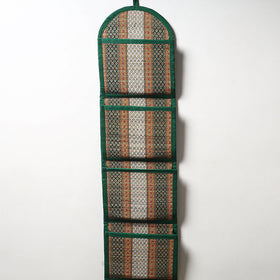  Madur Grass Wall Hanging Letter Holder - 4 pockets  (35 x 9 in) 