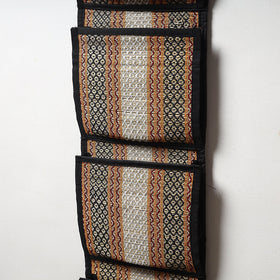  Madur Grass Wall Hanging Letter Holder - 4 pockets  (35 x 9 in) 