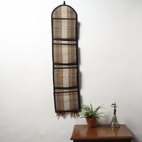  Madur Grass Wall Hanging Letter Holder - 4 pockets  (35 x 9 in) 