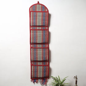  Madur Grass Wall Hanging Letter Holder - 4 pockets  (35 x 9 in) 