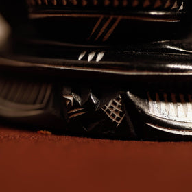  Mahabalipuram Stone Carving Chaturbhuja Lord Ganesha Idol 