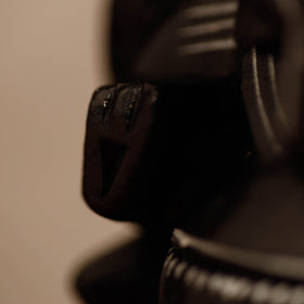 Mahabalipuram Stone Carving Chaturbhuja Lord Ganesha Idol