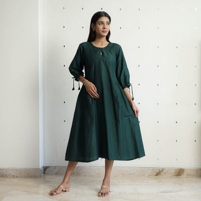Buy Ethnic Plain Dresses for Women Online at iTokri.Com