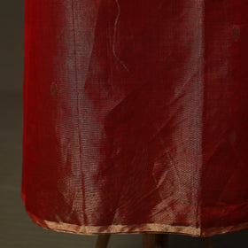 Maheshwari silk full tissue zari handloom 2pc unstitched