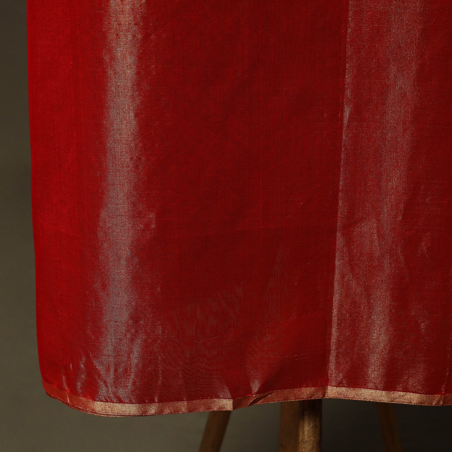 Maheshwari silk full tissue zari handloom 2pc unstitched