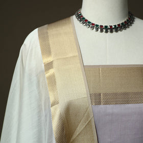 Maheshwari silk handloom 2pc unstitched dress material