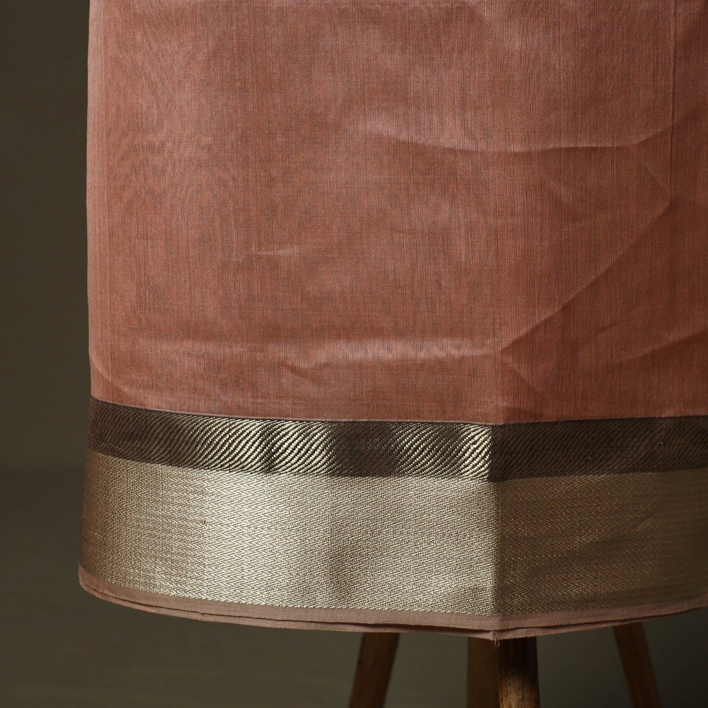 Maheshwari silk handloom 2pc unstitched dress material