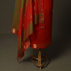Maheshwari silk handloom 2pc unstitched dress material