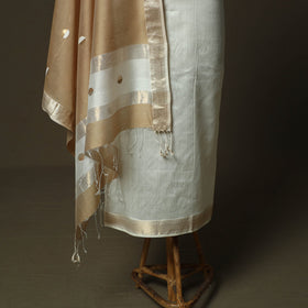 Maheshwari silk handloom 2pc unstitched dress material