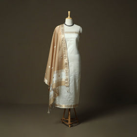 Maheshwari silk handloom 2pc unstitched dress material