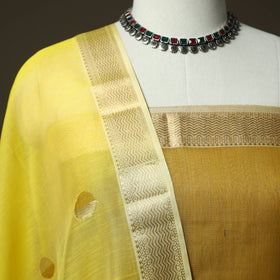 Maheshwari silk handloom 2pc unstitched dress material