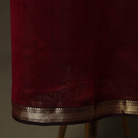 Maheshwari silk handloom 2pc unstitched dress material