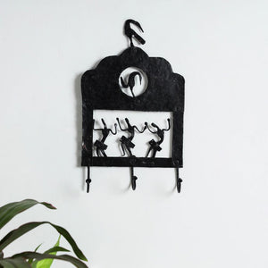 Elephant - Bastar Tribal Wrought Iron Wall Hanging Online in India 