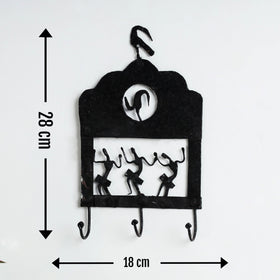 Elephant - Bastar Tribal Wrought Iron Wall Hanging Online in India 