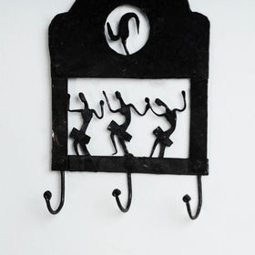 Elephant - Bastar Tribal Wrought Iron Wall Hanging Online in India 