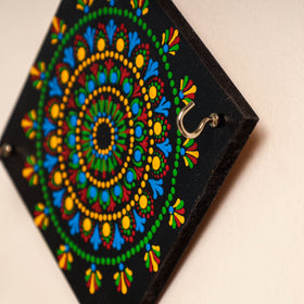  Mandala Art Handpainted Keyholder 