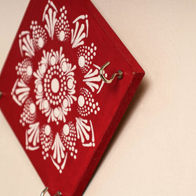  Mandala Art Handpainted Keyholder 