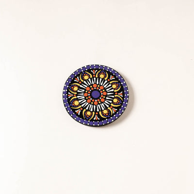  Mandala Art Handpainted Wooden Magnet Online at iTokri.com