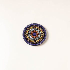  Mandala Art Handpainted Wooden Magnet Online at iTokri.com