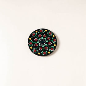 Mandala Art Handpainted Wooden Magnet