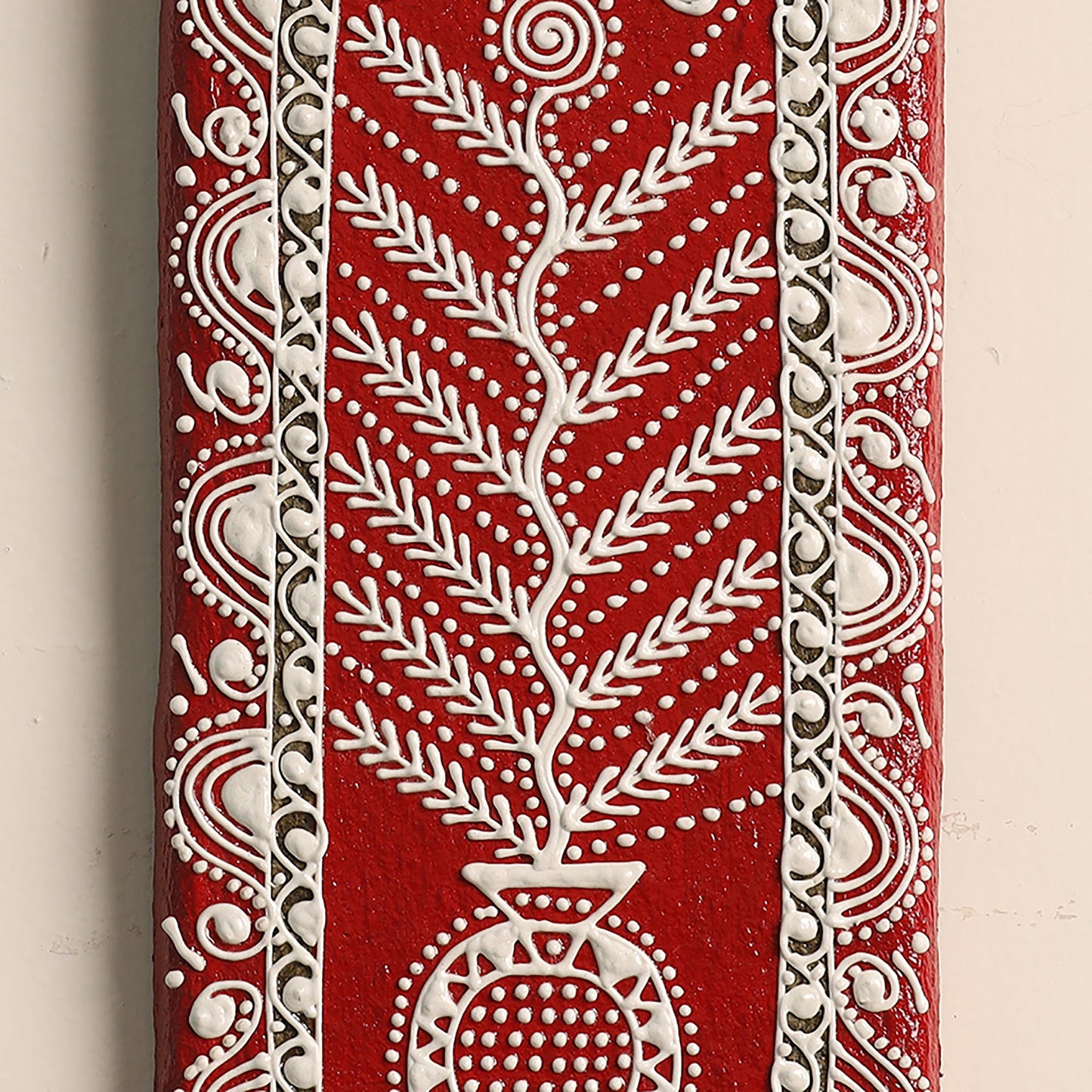  Mandana Art Handpainted Paper Mache Wall Frame 