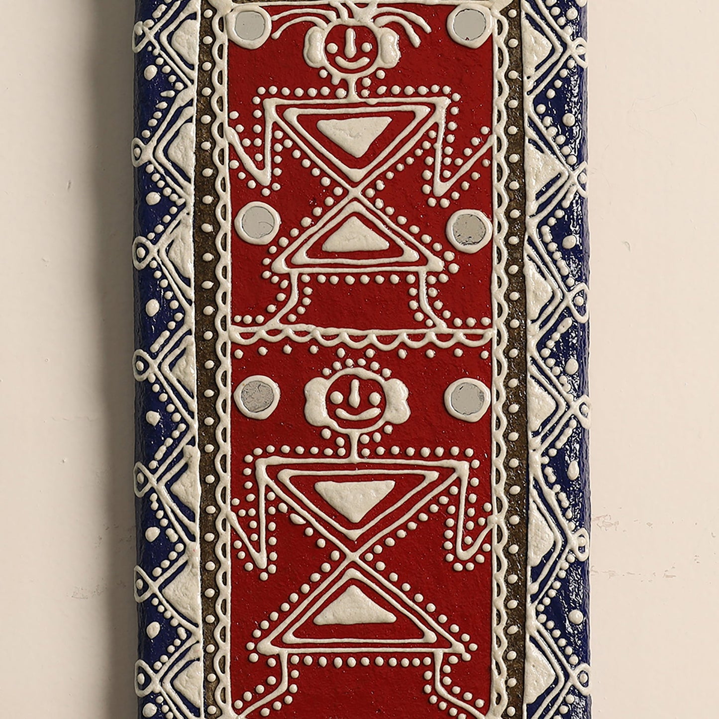  Mandana Art Handpainted Paper Mache Wall Frame 