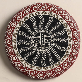  Mandana Art Handpainted Paper Mache Wall Frame 