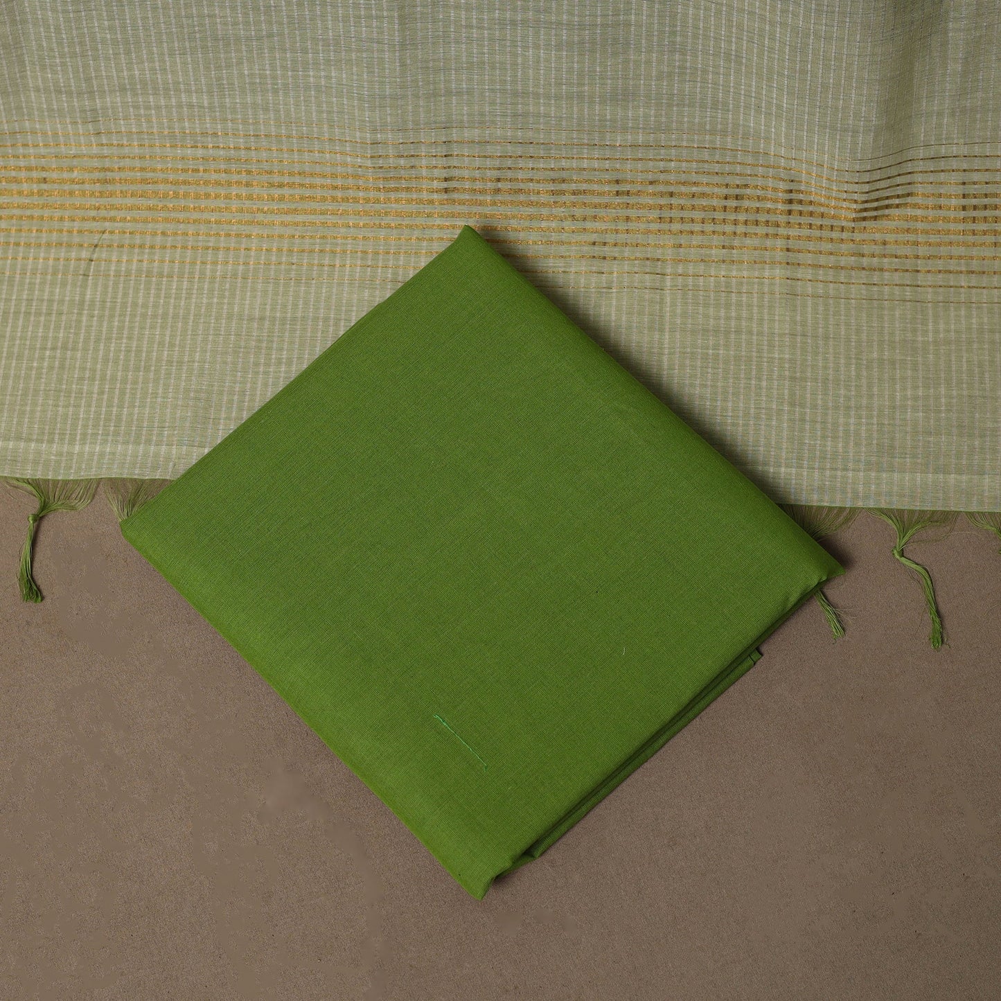 Mangalagiri natural dyed 3pc unstitched dress material 01