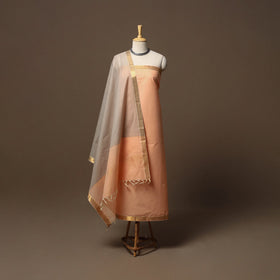 Mangalagiri natural dyed 3pc unstitched dress material 02