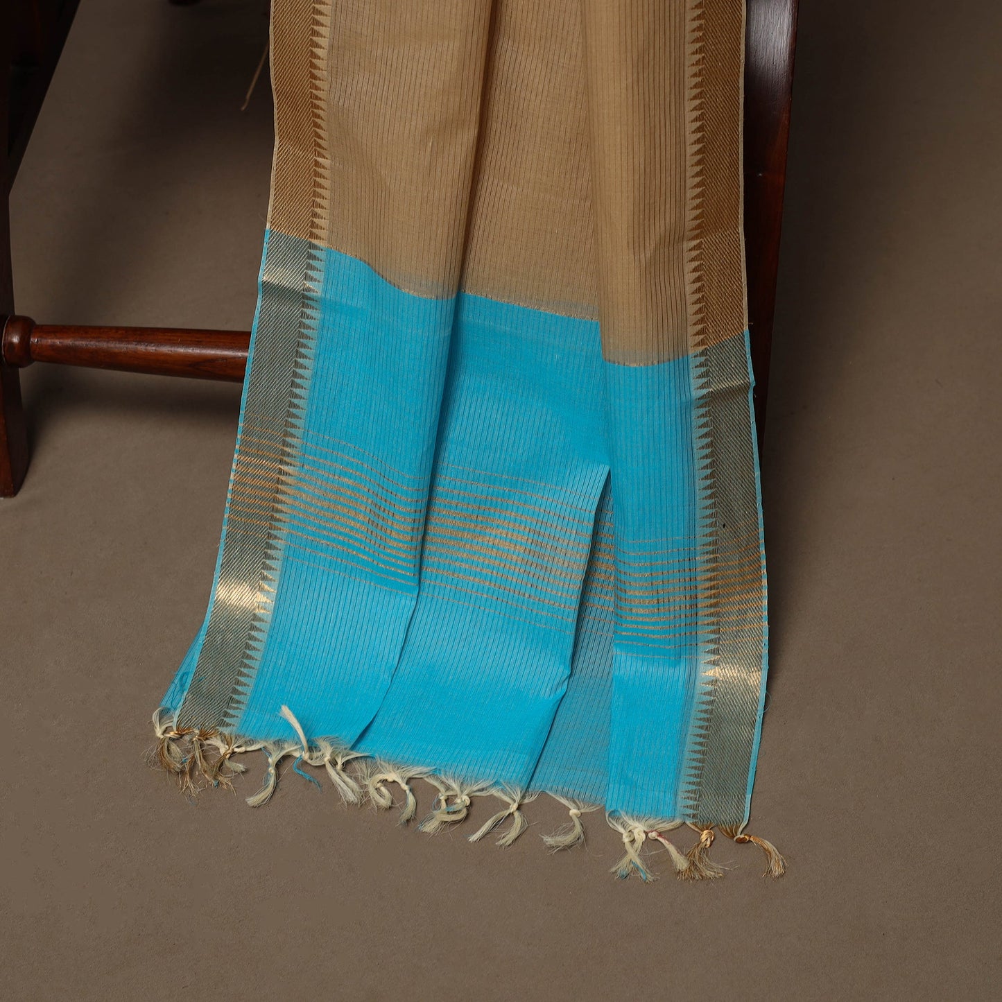 Mangalagiri natural dyed 3pc unstitched dress material 03