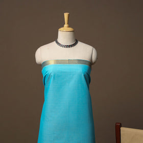 Mangalagiri natural dyed 3pc unstitched dress material 03