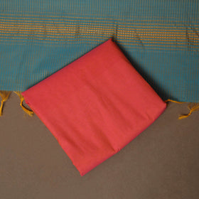 Mangalagiri natural dyed 3pc unstitched dress material 05