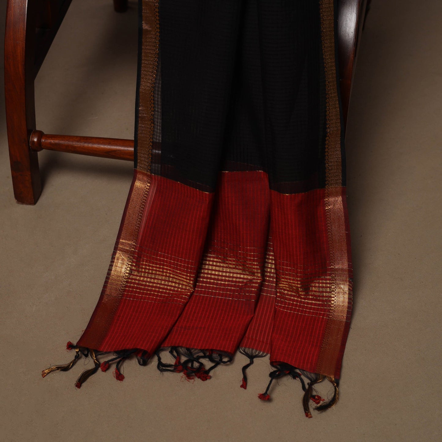 Mangalagiri natural dyed 3pc unstitched dress material 06