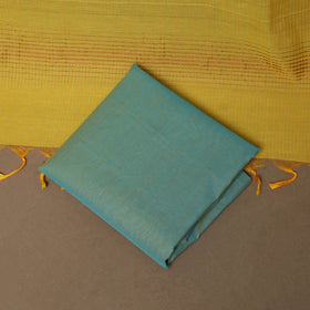 Mangalagiri natural dyed 3pc unstitched dress material 13