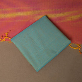 Mangalagiri natural dyed 3pc unstitched dress material 16