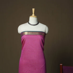 Mangalagiri silk cotton 3pc unstitched dress material