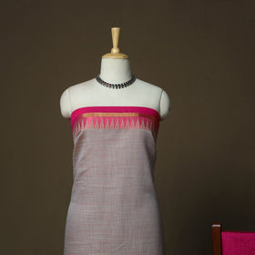 Mangalagiri silk cotton 3pc unstitched dress material