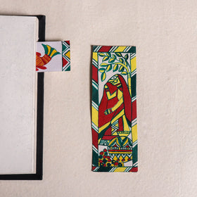 Buy Manjusha Hand Painted Paper Bookmark 