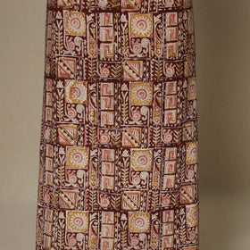 2pc cotton unstitched kalamkari dress material 06