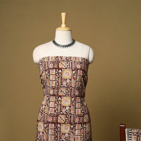 2pc natural dyed cotton unstitched kalamkari dress material