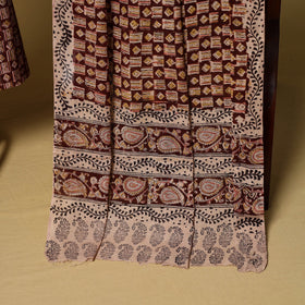 2pc natural dyed cotton unstitched kalamkari dress material