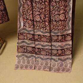 2pc natural dyed cotton unstitched kalamkari dress material
