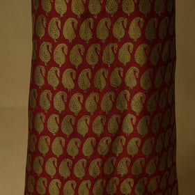 2pc natural dyed maheshwari silk unstitched bagh dress