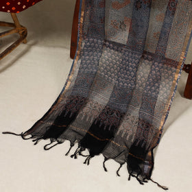 2pc Unstitched Bandhani Dress Material with Jewellery Set