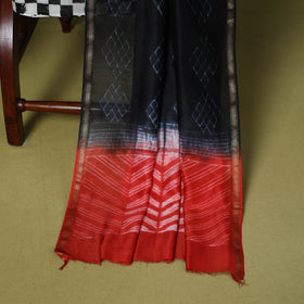 Maroon - 3pc cotton unstitched mangalagiri dress material