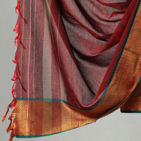 Maroon - 3pc Cotton Dharwad Dress Material 13