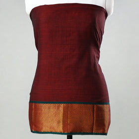 Maroon - 3pc Cotton Dharwad Dress Material 13
